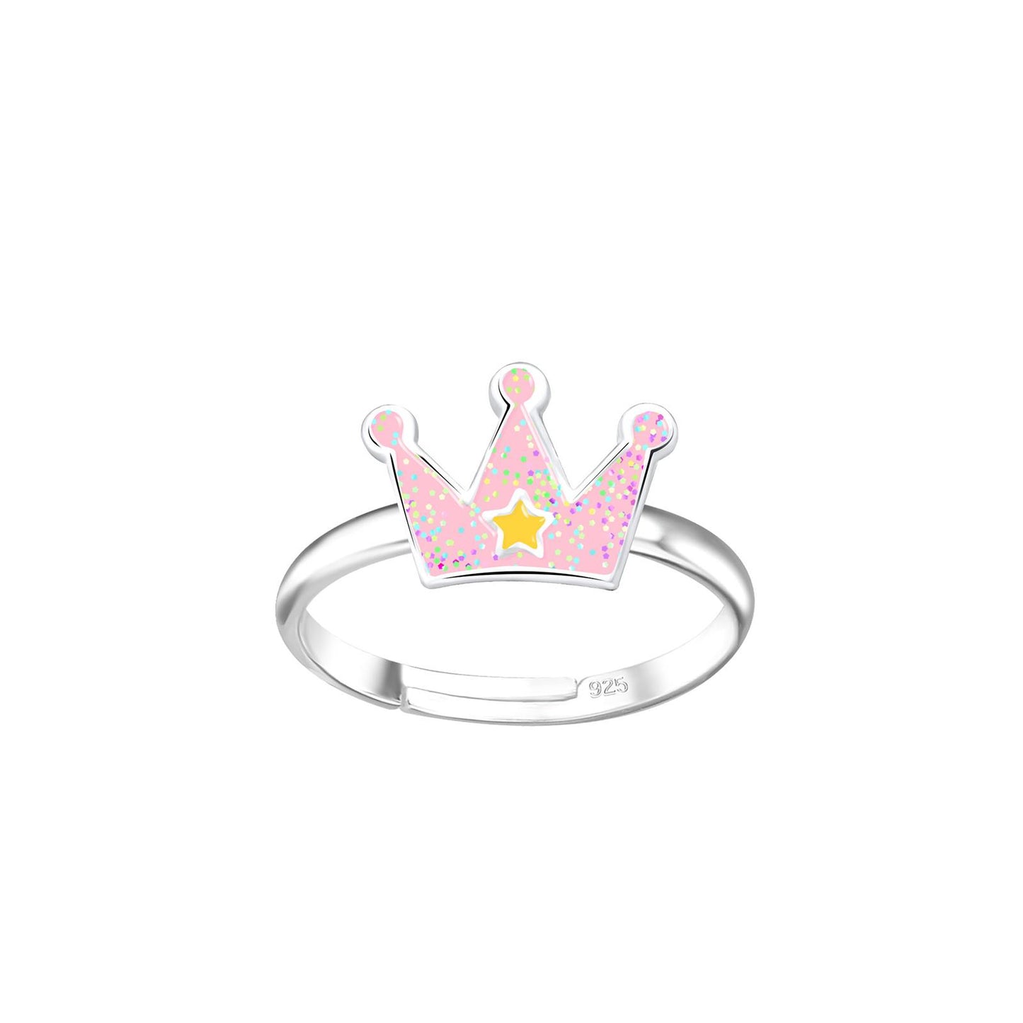 Kinder Ring Kronen aus 925 Silber