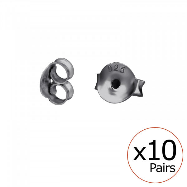 Ersatz Verschlüsse für Ohrstecker aus 925 Silber
