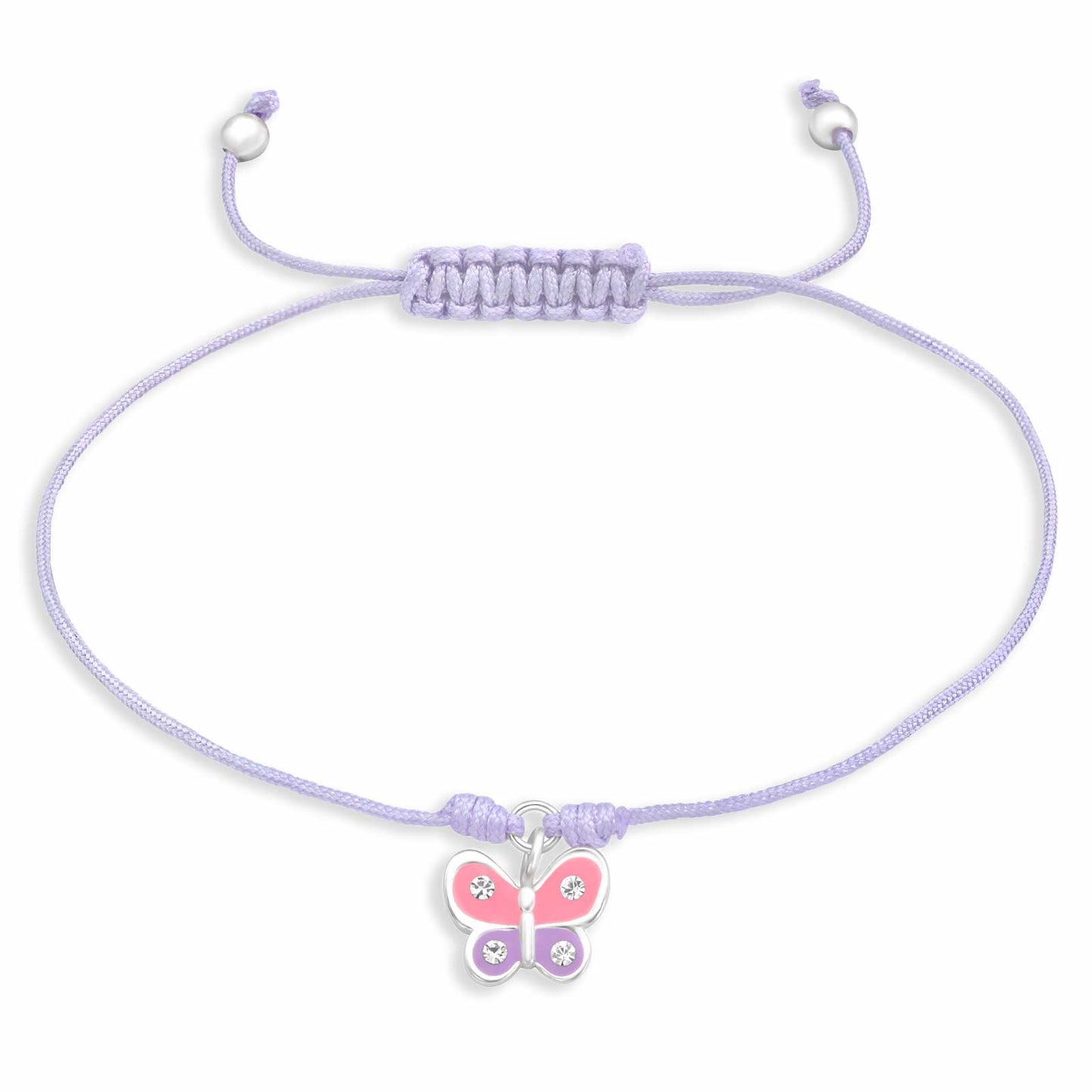 Kinder Armband Schmetterling aus 925 Silber