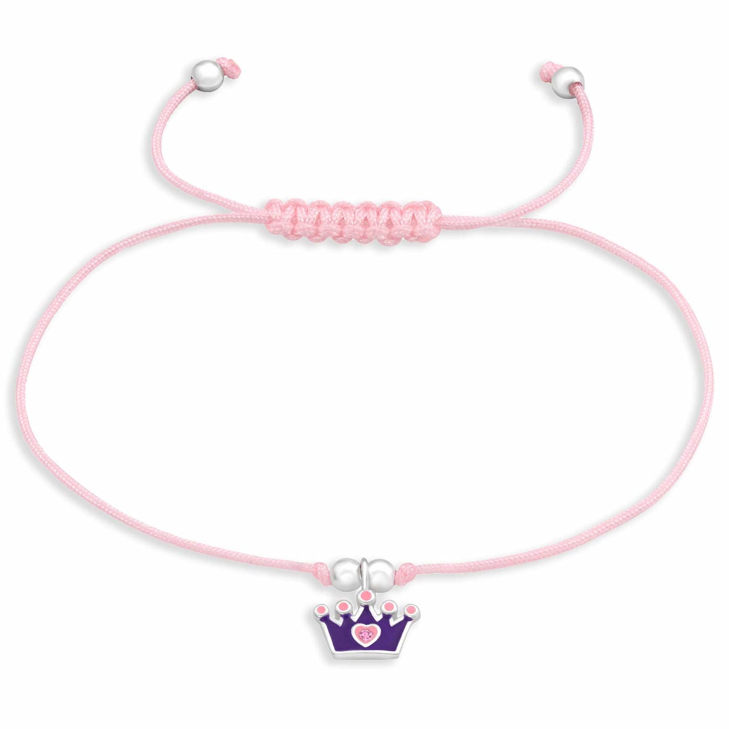Kinder Armband Kronen aus 925 Silber