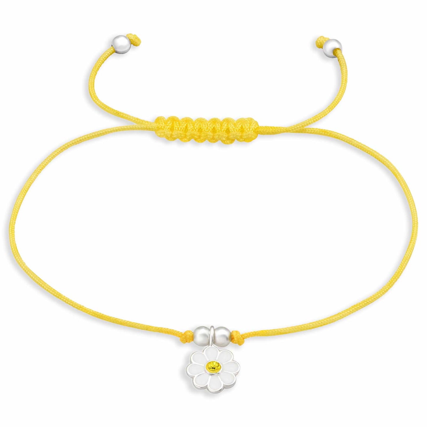 Children's flower bracelet made of 925 silver