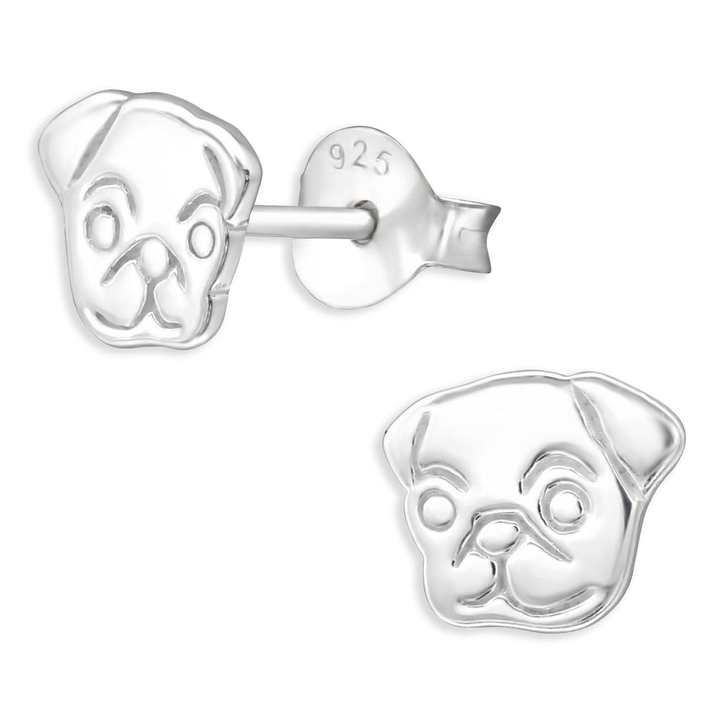 Kinder Ohrringe Hunde aus 925 Silber