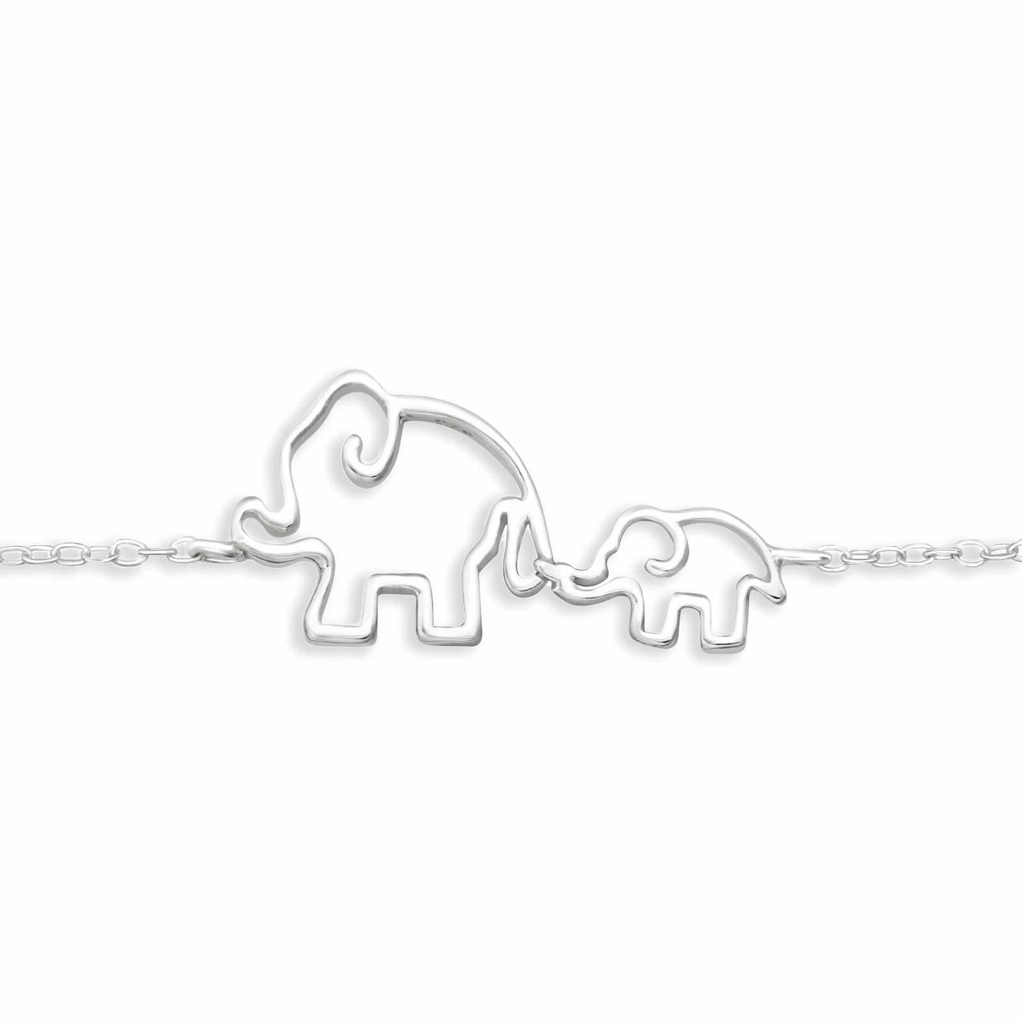 Kinder Armband Elefanten aus 925 Silber