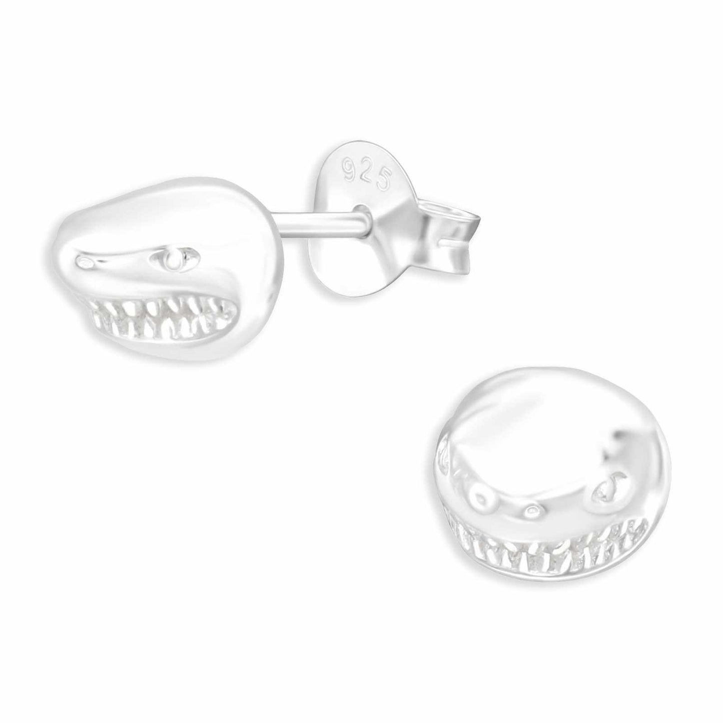 Kinder Ohrringe Hai aus 925 Silber