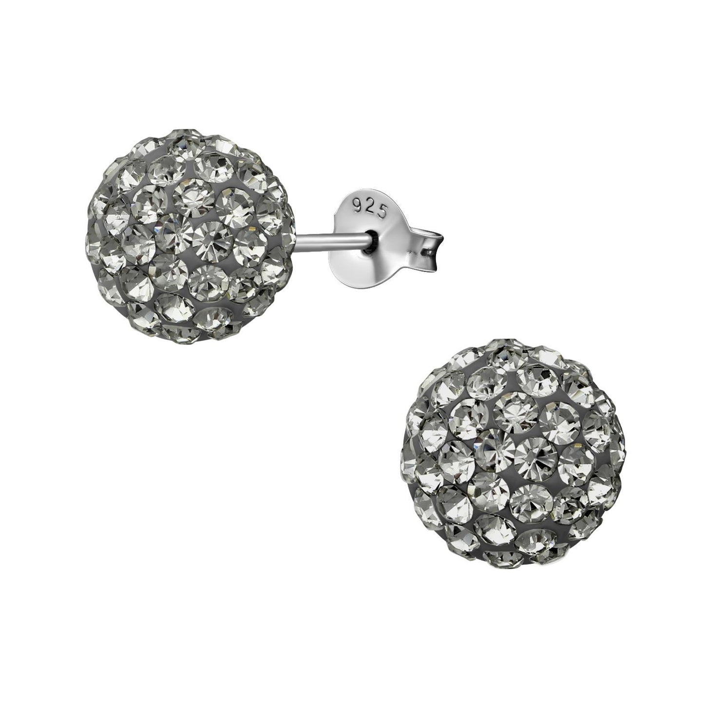 Kinder Ohrringe Kugel aus 925 Silber