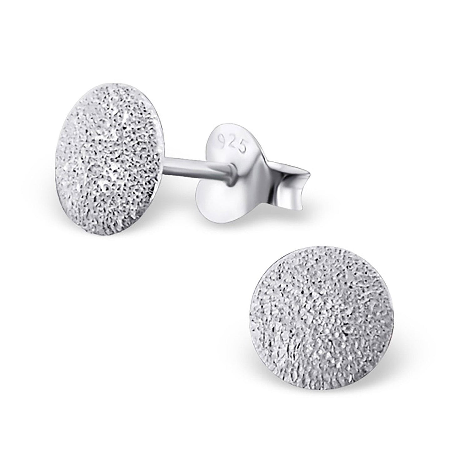 Kinder Ohrringe Kugel aus 925 Silber