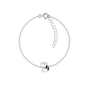 Kinder Armband Hunde aus 925 Silber