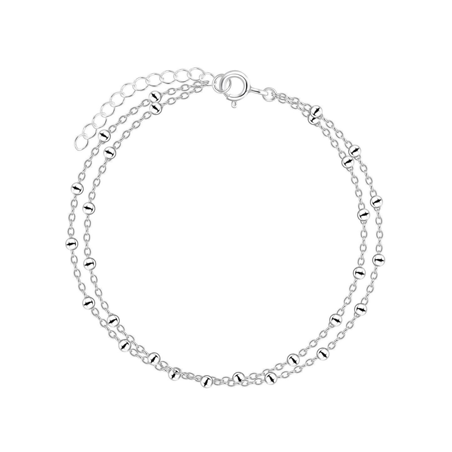 Kinder Armband Satelliten aus 925 Silber