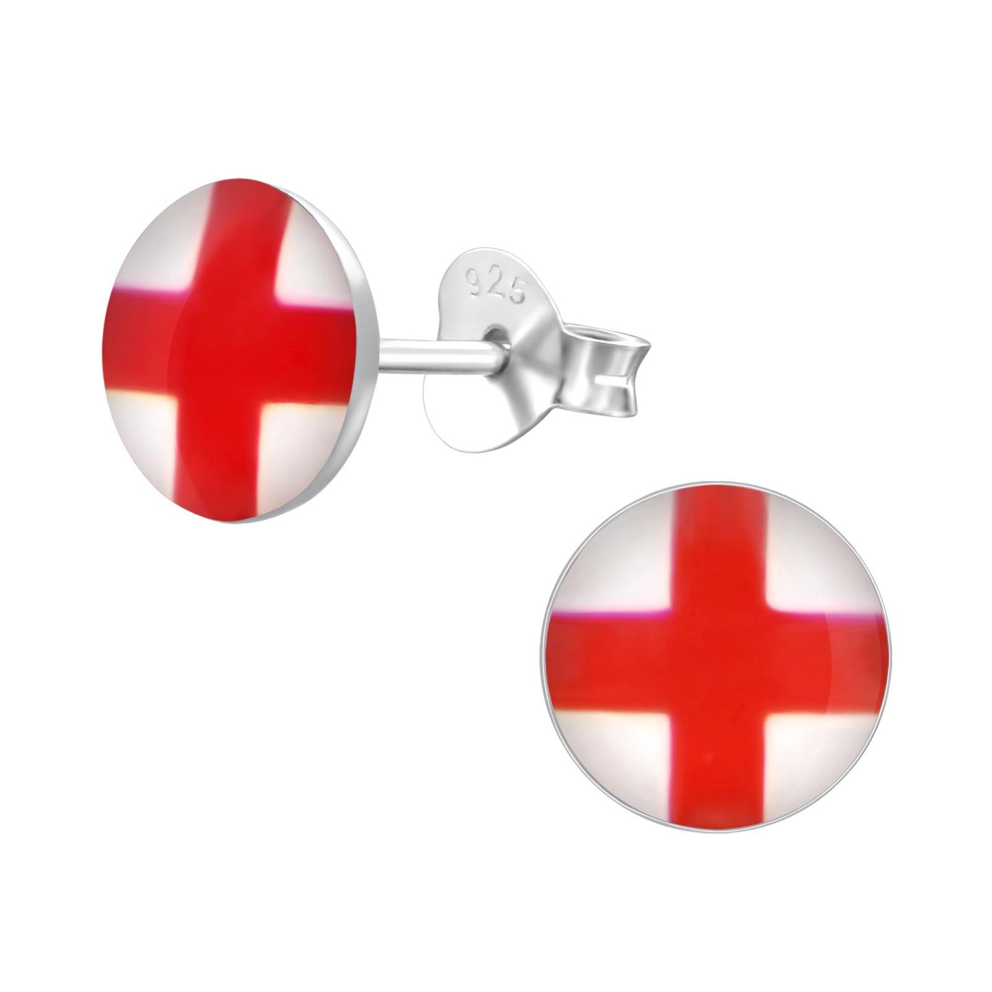Kinder Ohrringe England aus 925 Silber