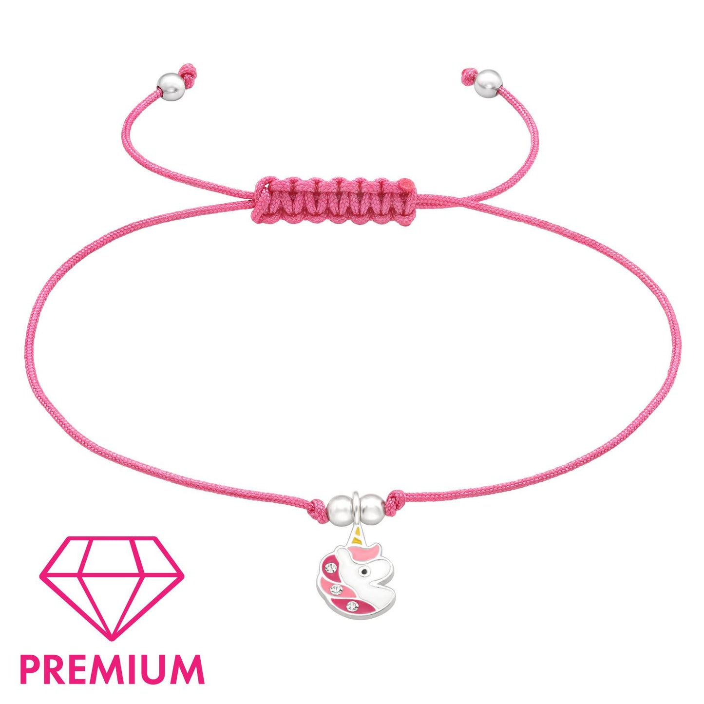 Kinder Armband Einhorn aus 925 Silber