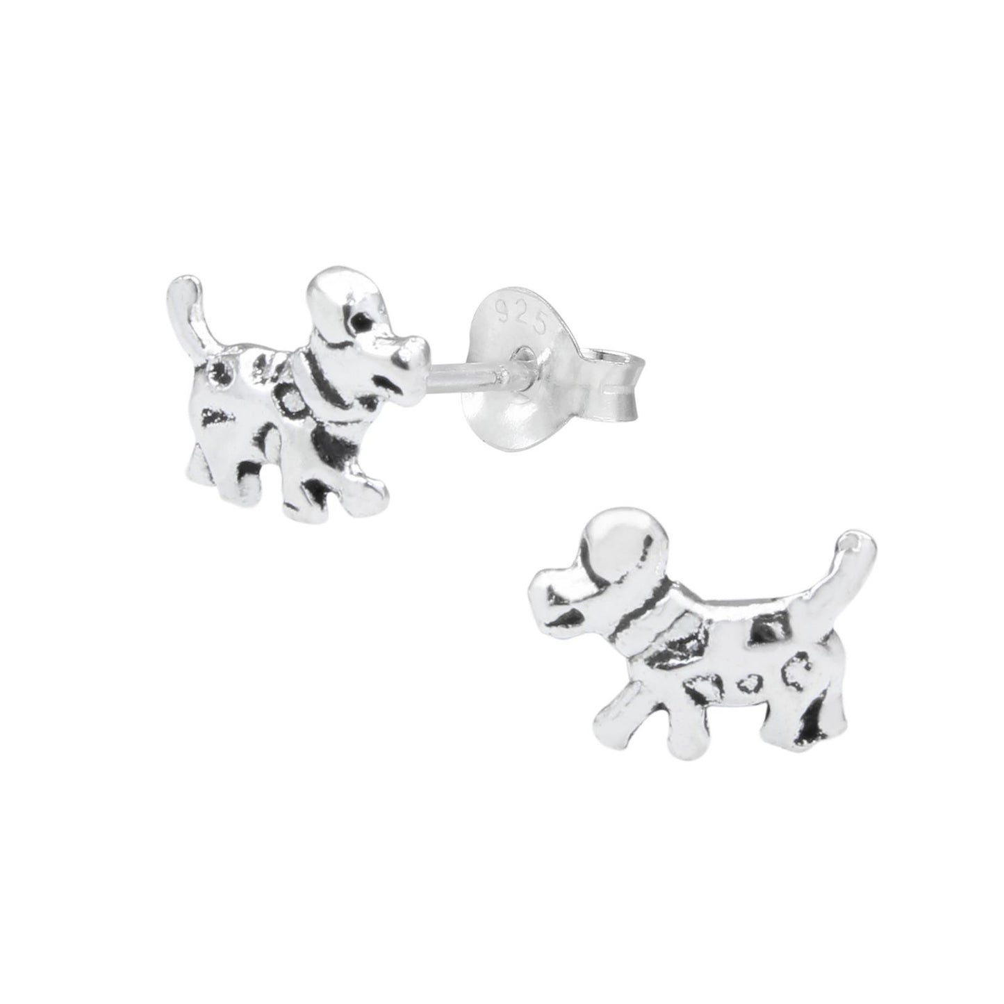 Kinder Ohrringe Hunde aus 925 Silber
