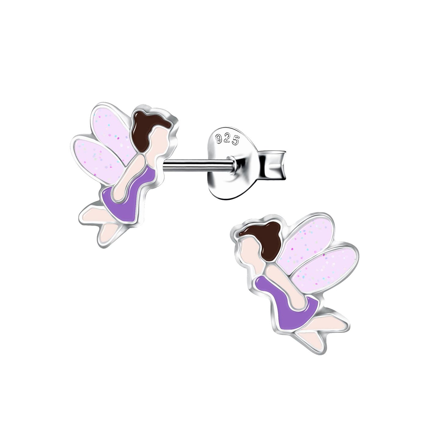 Mädchen Ohrringe Feen aus 925 Silber