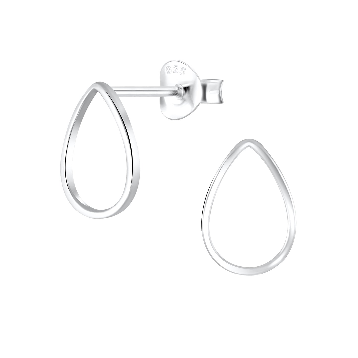 Kinder Ohrringe Tropfen aus 925 Silber