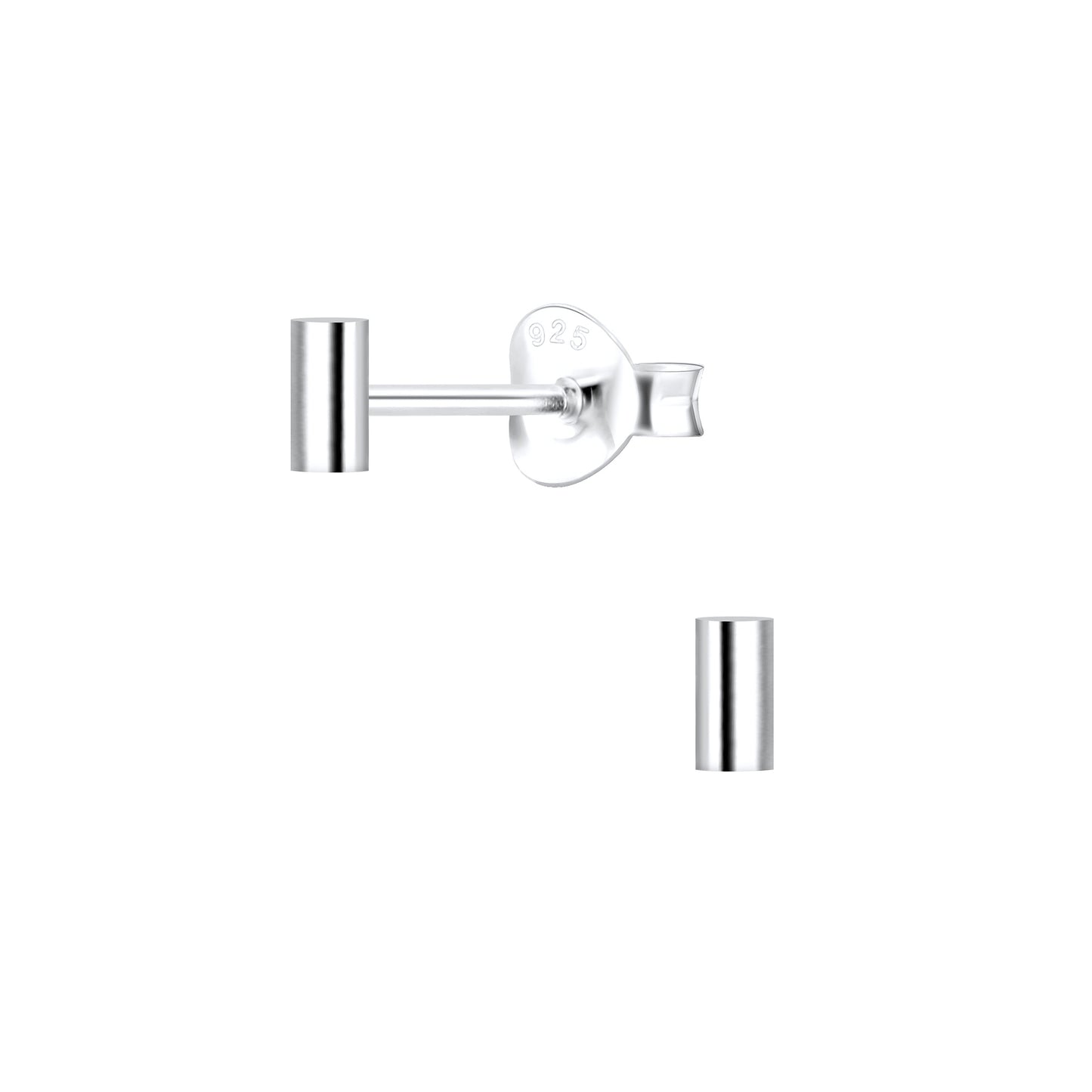Kinder Ohrringe Stab aus 925 Silber