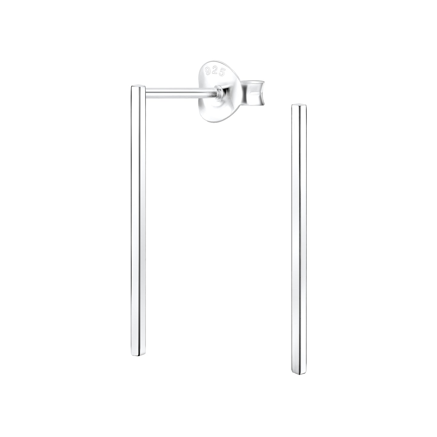 Kinder Ohrringe Stab aus 925 Silber