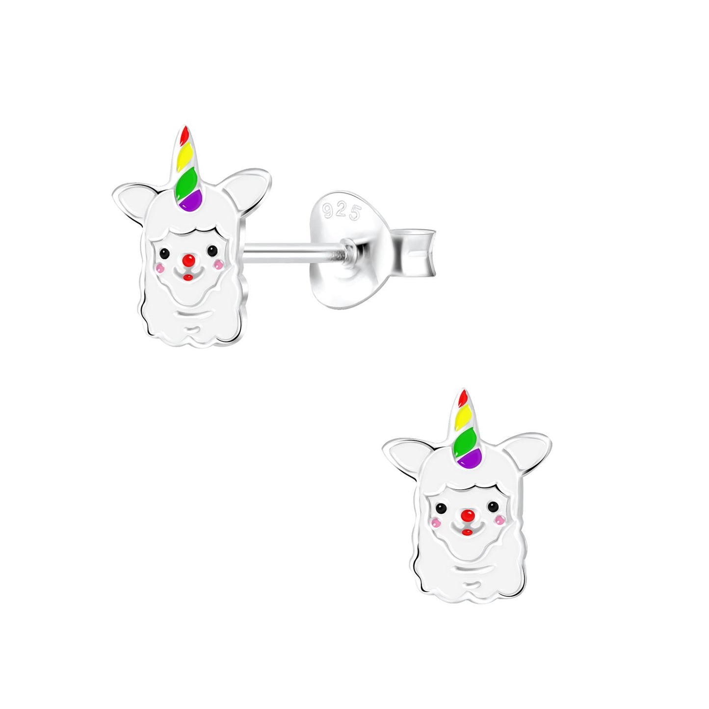 Kinder Ohrringe Alpaka aus 925 Silber