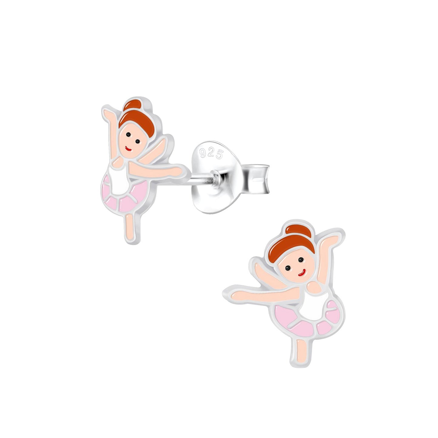 Kinder Ohrringe Ballerina aus 925 Silber