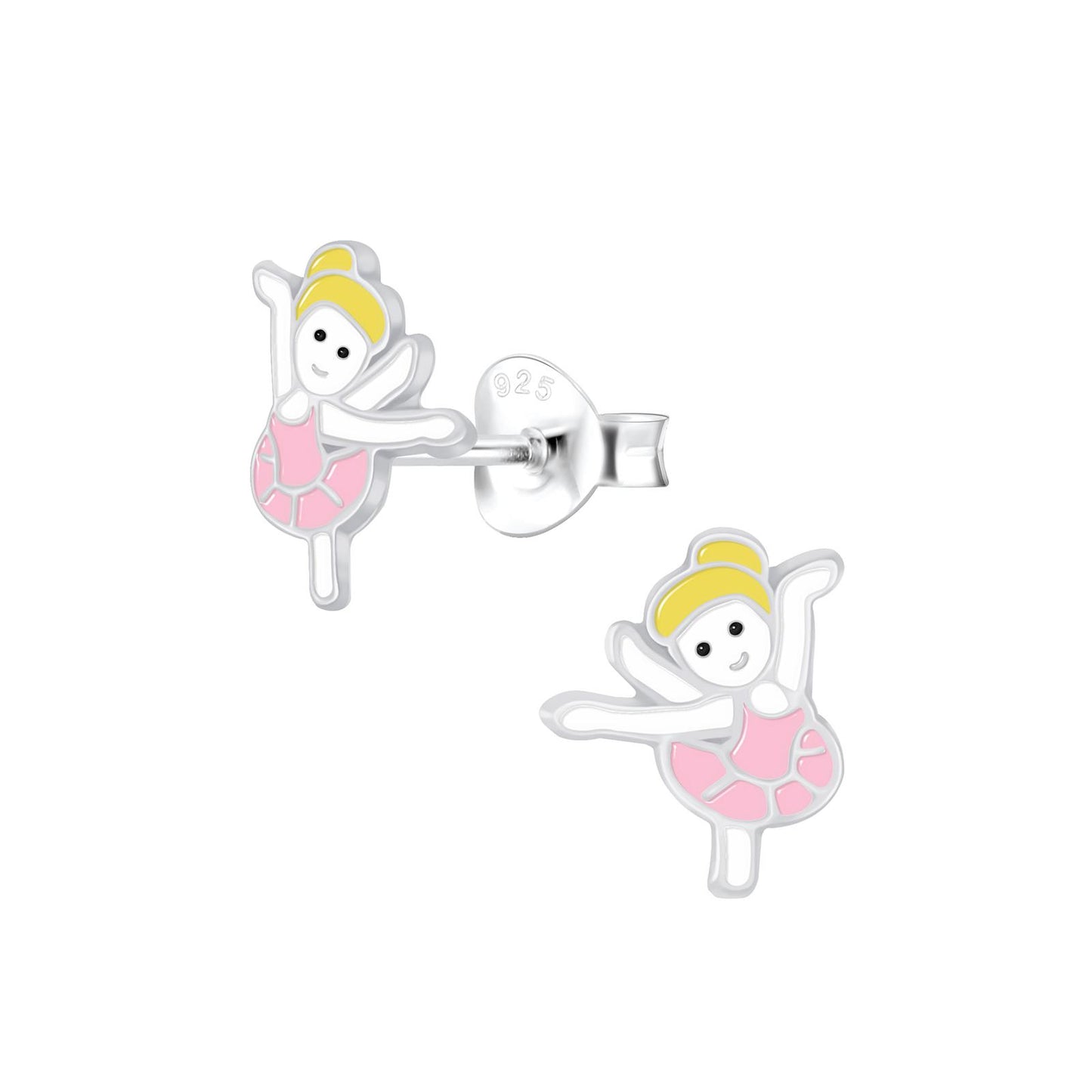 Kinder Ohrringe Ballerina aus 925 Silber