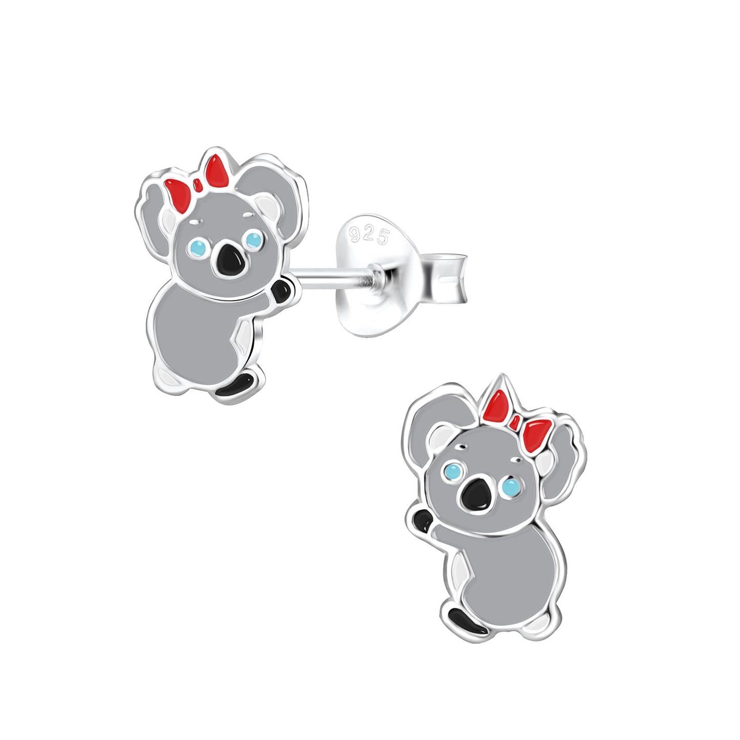 Kinder Ohrringe Koala aus 925 Silber