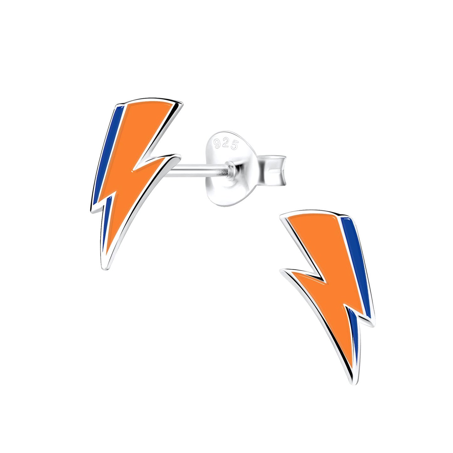 Kinder Ohrringe Blitz aus 925 Silber