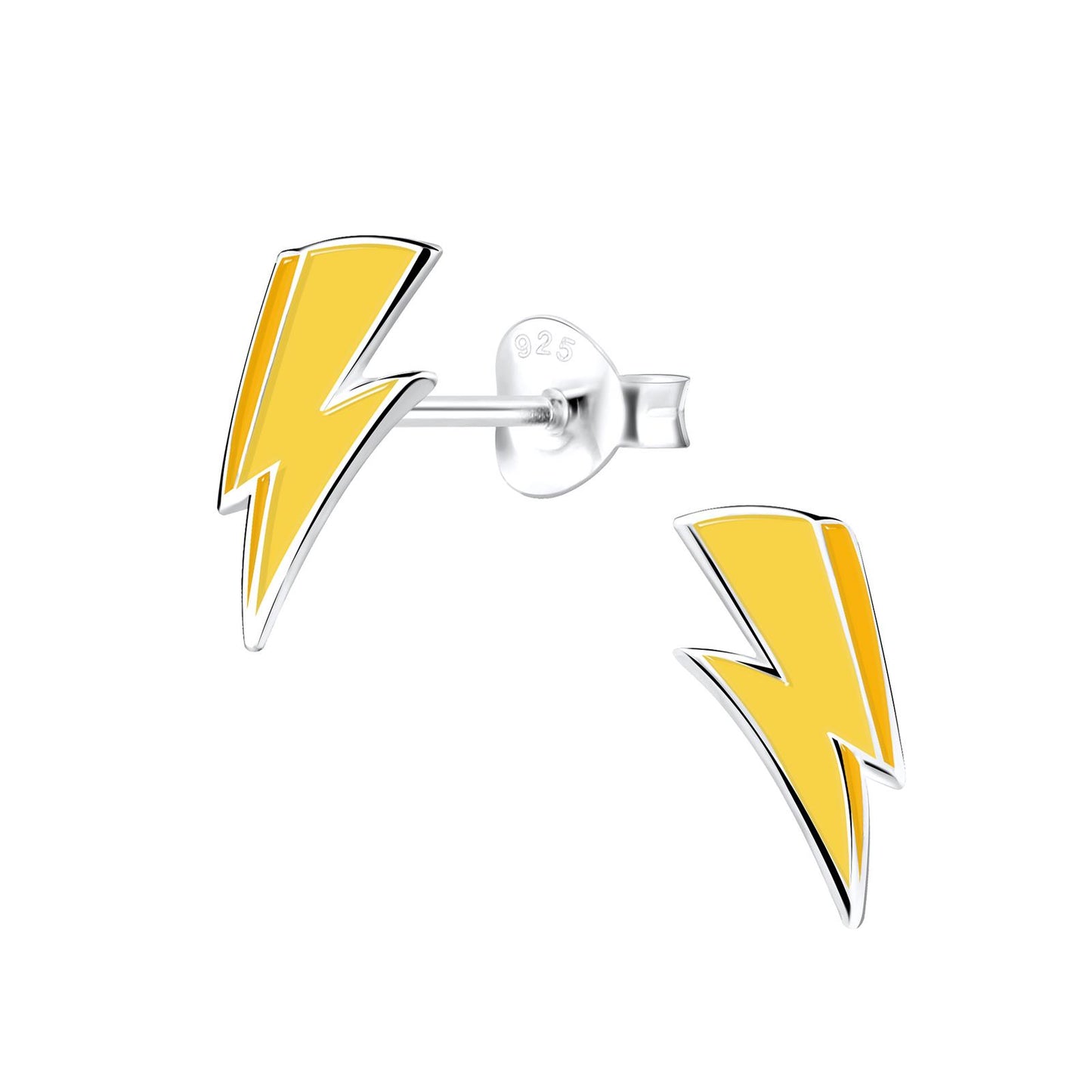 Kinder Ohrringe Blitz aus 925 Silber