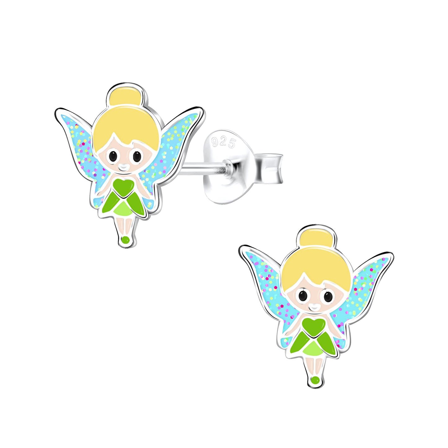 Mädchen Ohrringe Feen aus 925 Silber