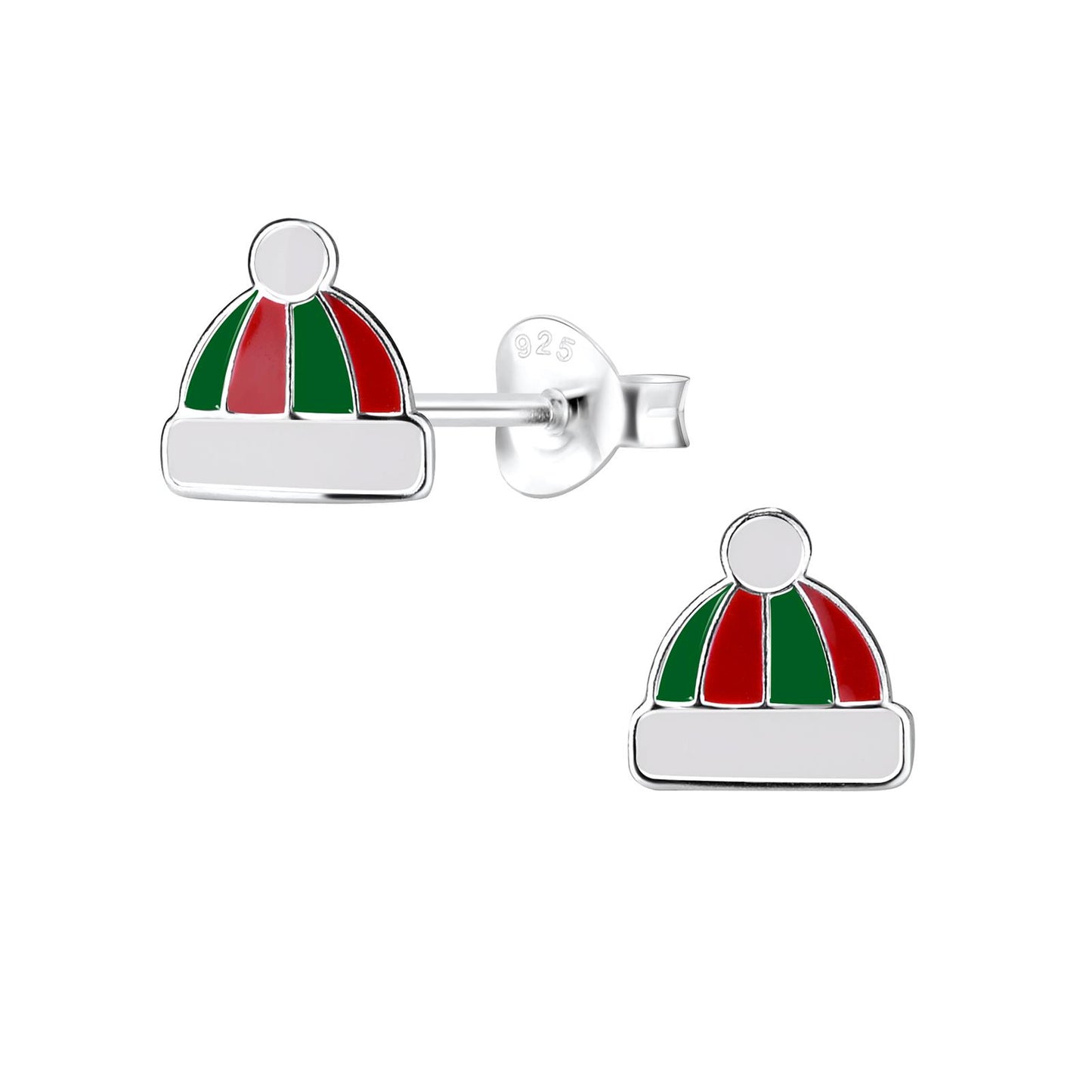 Kinder Ohrringe Hut aus 925 Silber
