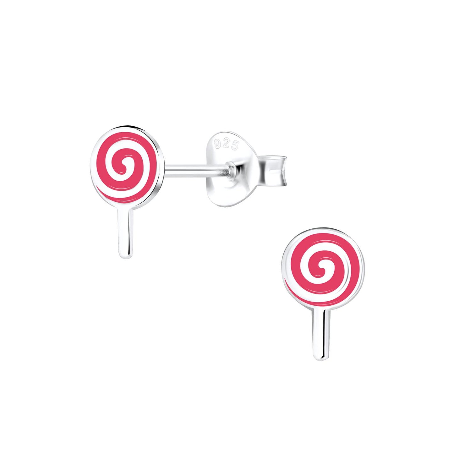 Kinder Ohrringe Lollipop aus 925 Silber