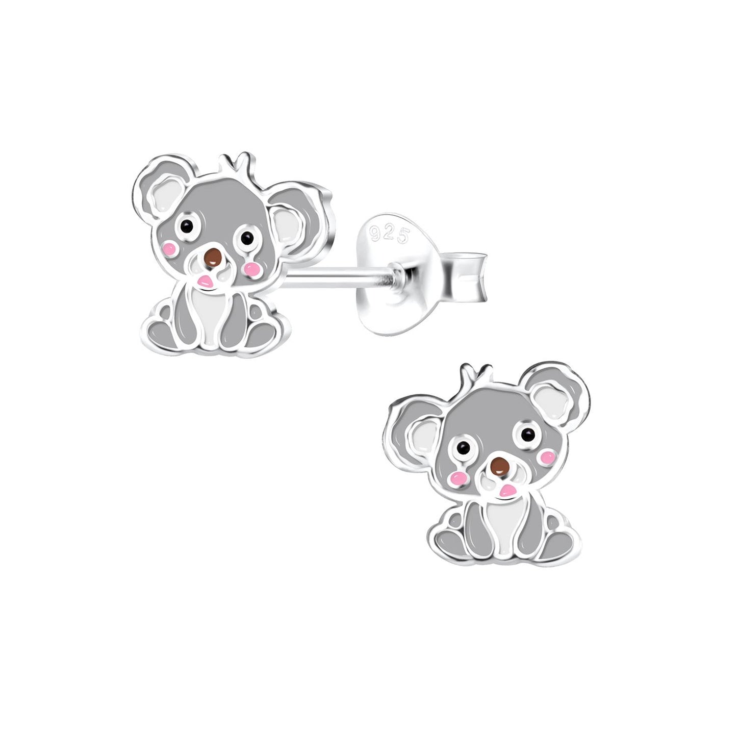 Kinder Ohrringe Koala aus 925 Silber