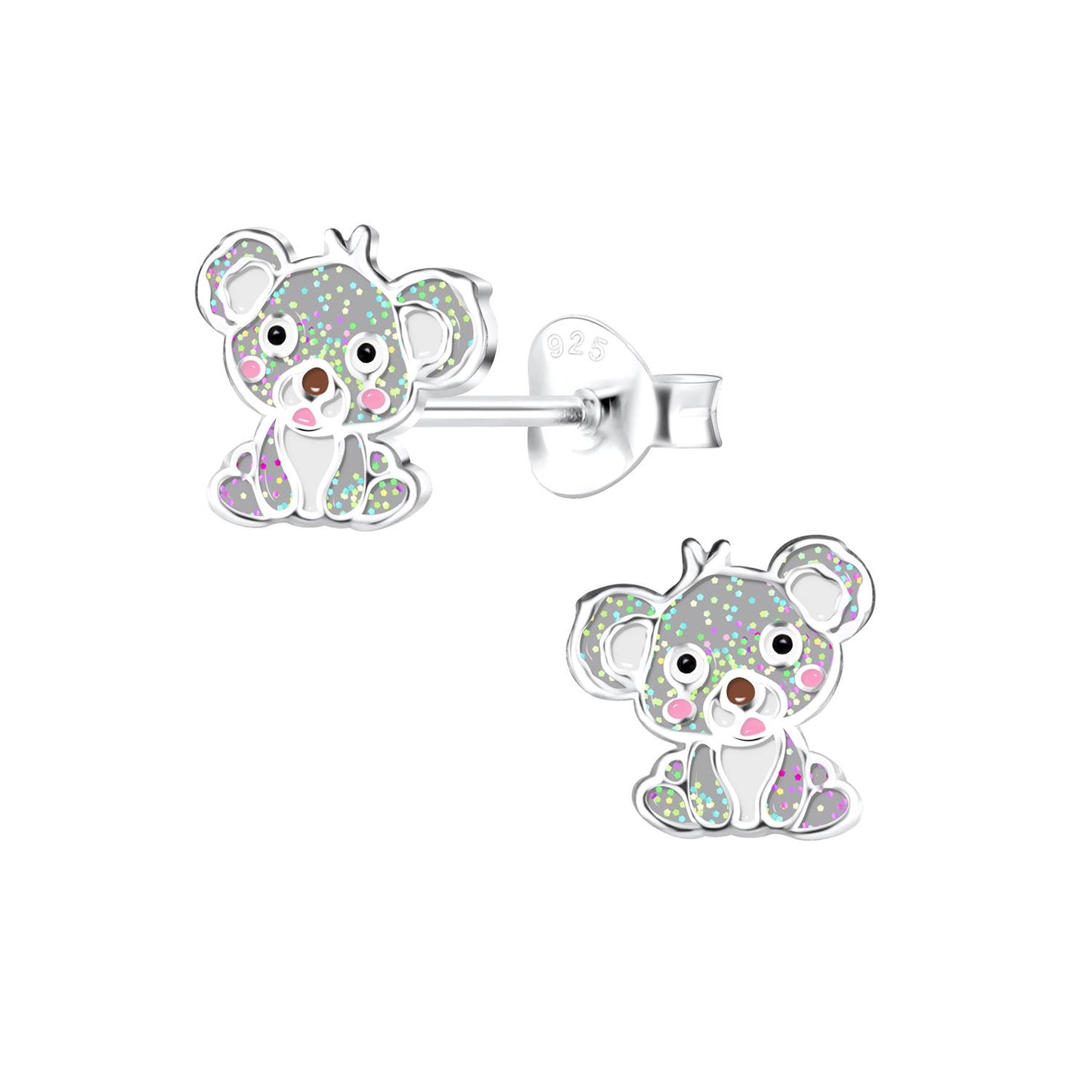 Kinder Ohrringe Koala aus 925 Silber