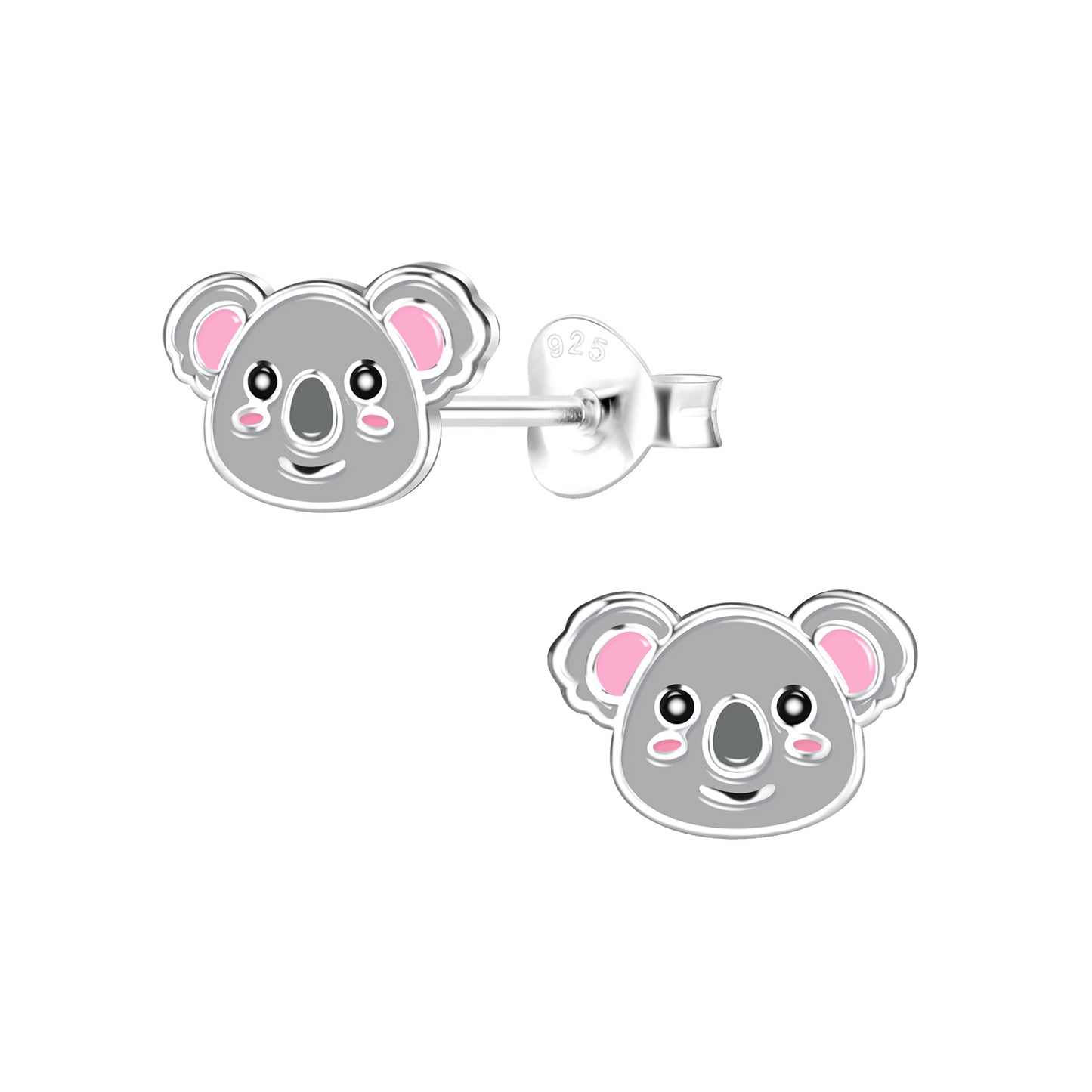 Kinder Ohrringe Koala aus 925 Silber