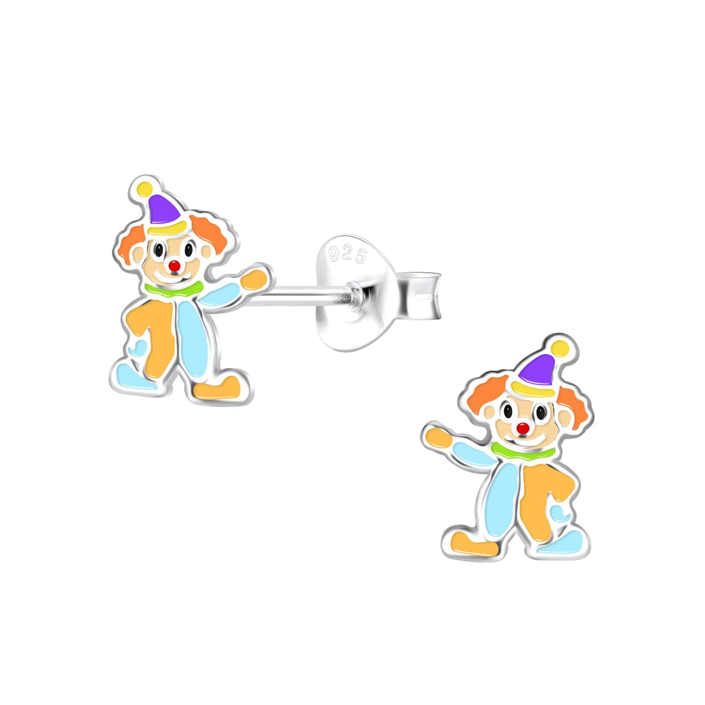Children's Cloud Earrings made of 925 Silver