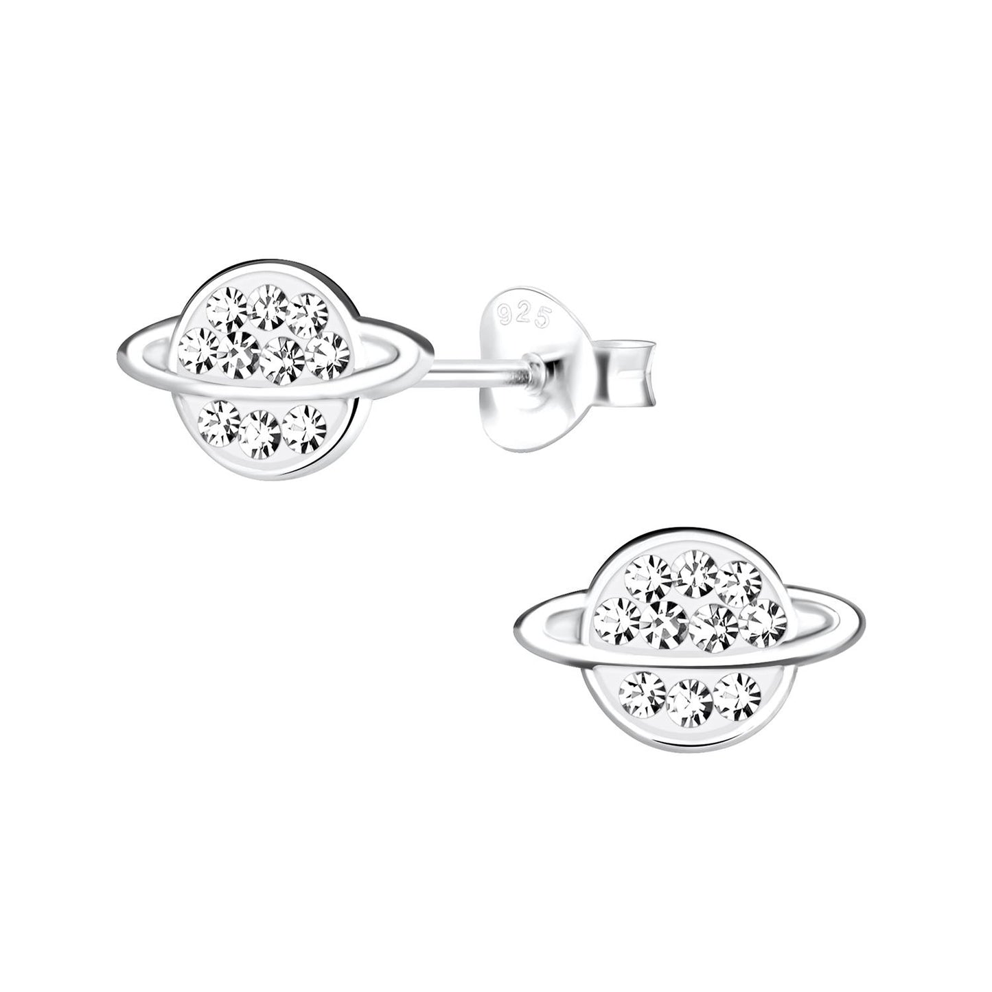 Kinder Ohrringe Saturn aus 925 Silber