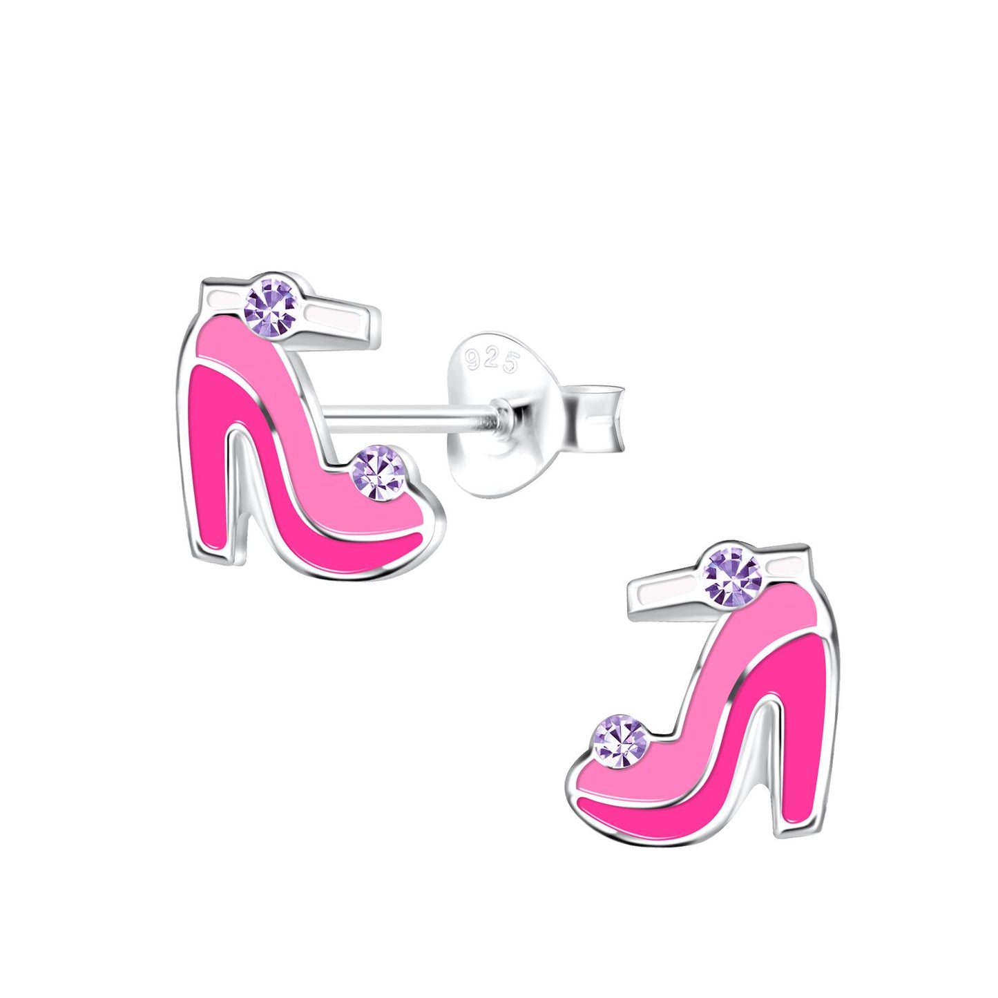 Kinder Ohrringe High Heels aus 925 Silber