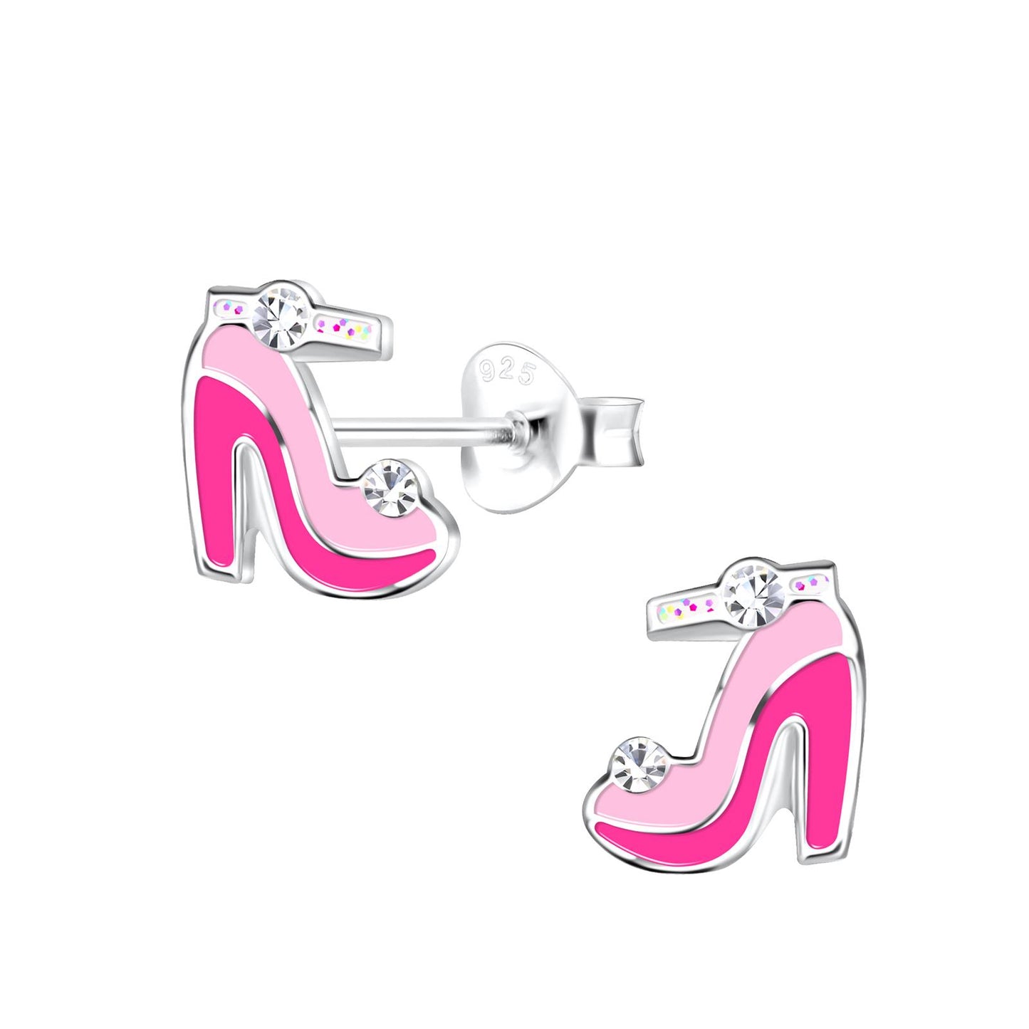 Kinder Ohrringe High Heels aus 925 Silber