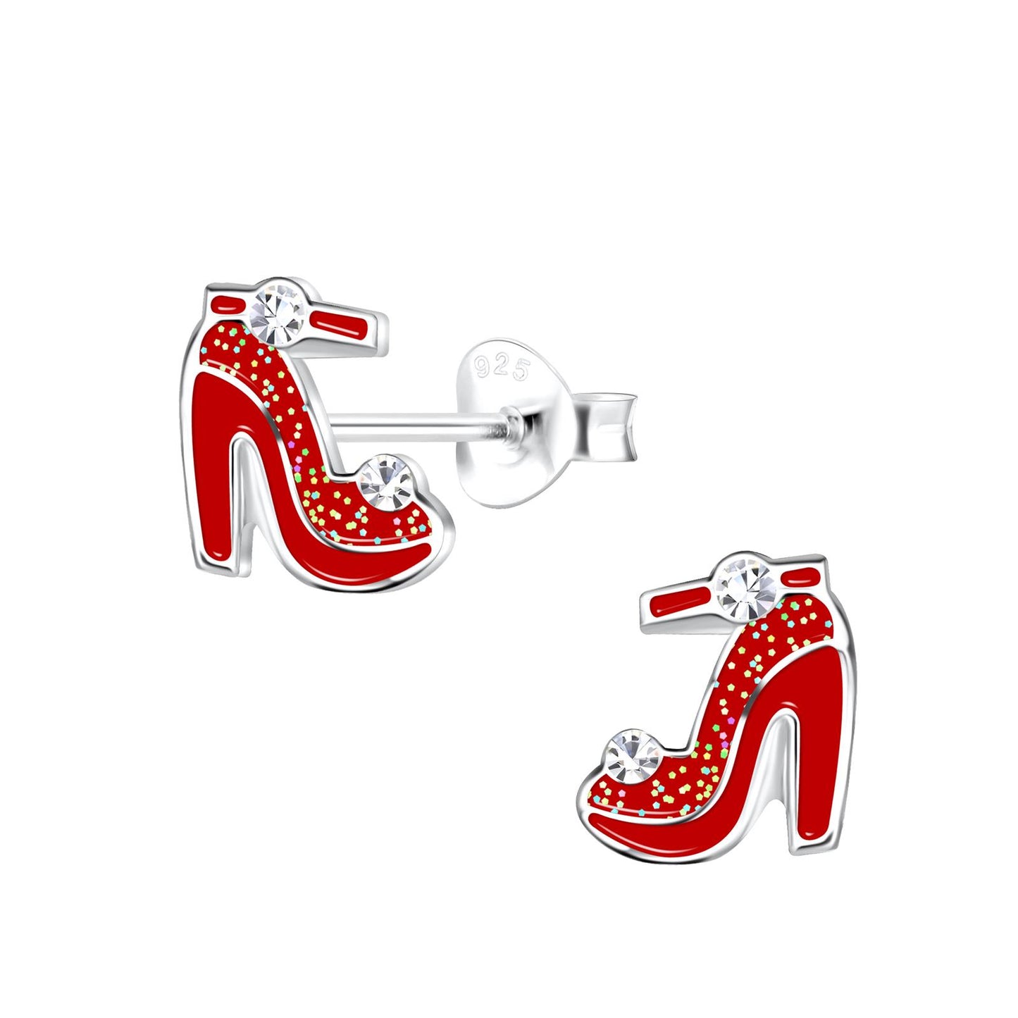 Kinder Ohrringe High Heels aus 925 Silber