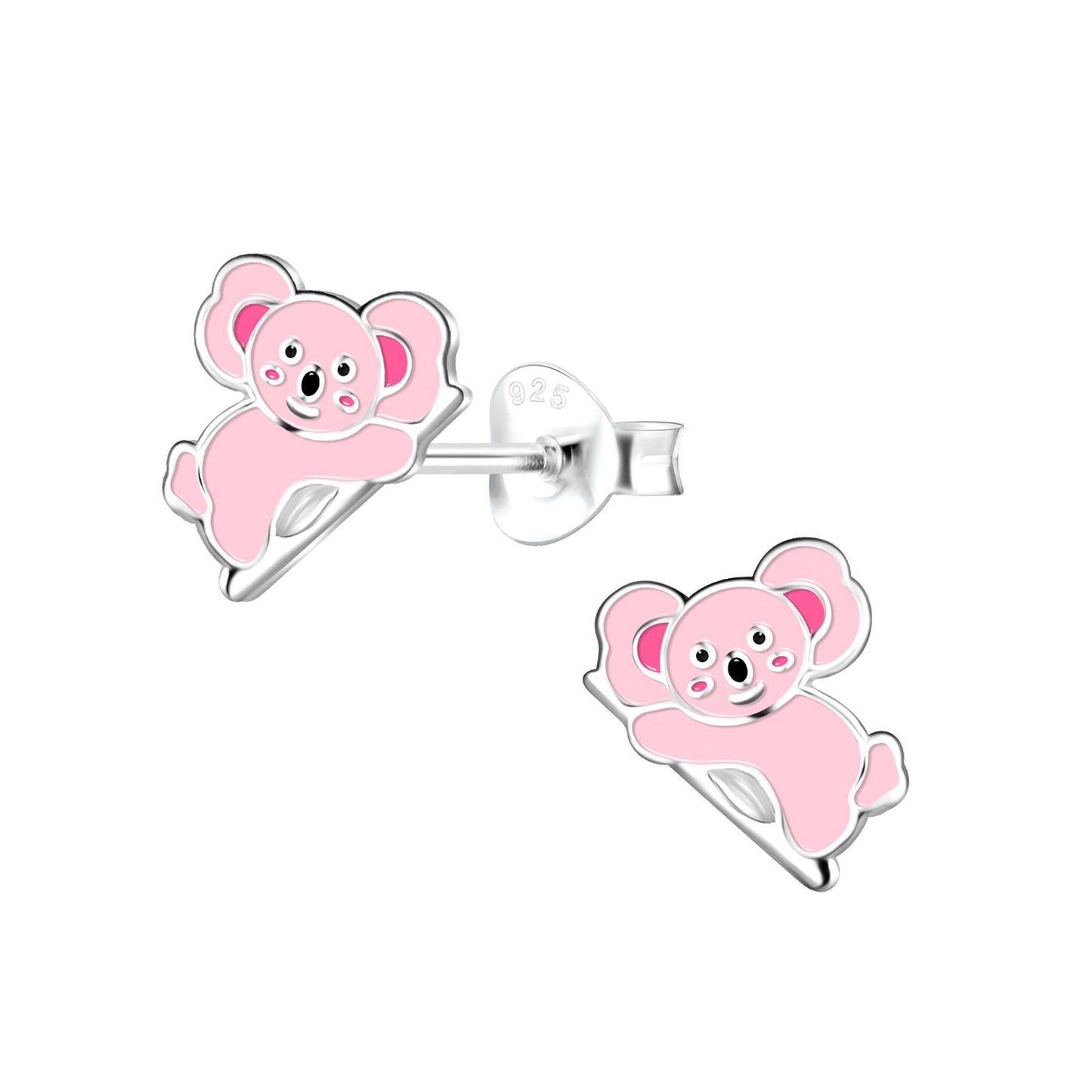 Kinder Ohrringe Koala aus 925 Silber