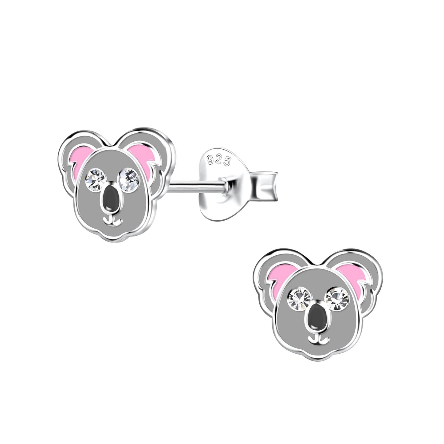 Kinder Ohrringe Koala aus 925 Silber