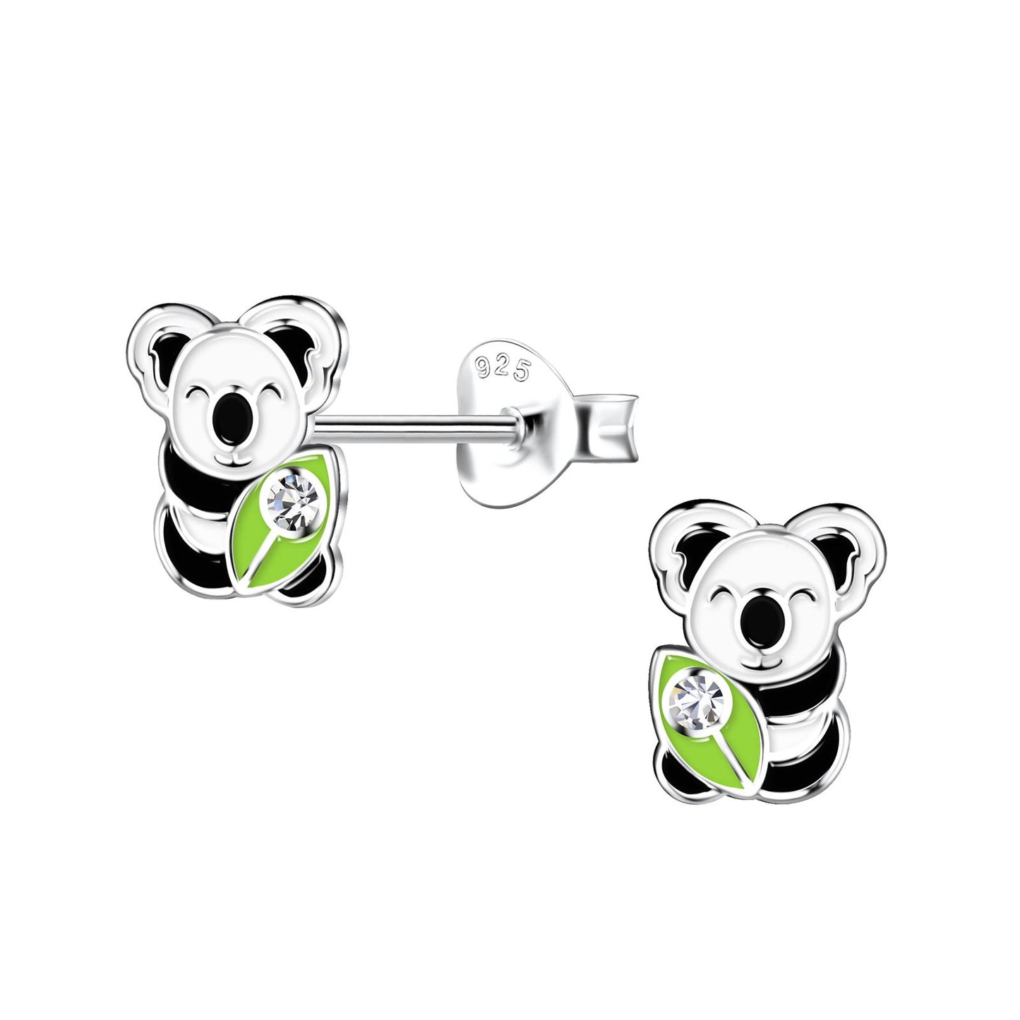 Kinder Ohrringe Koala aus 925 Silber