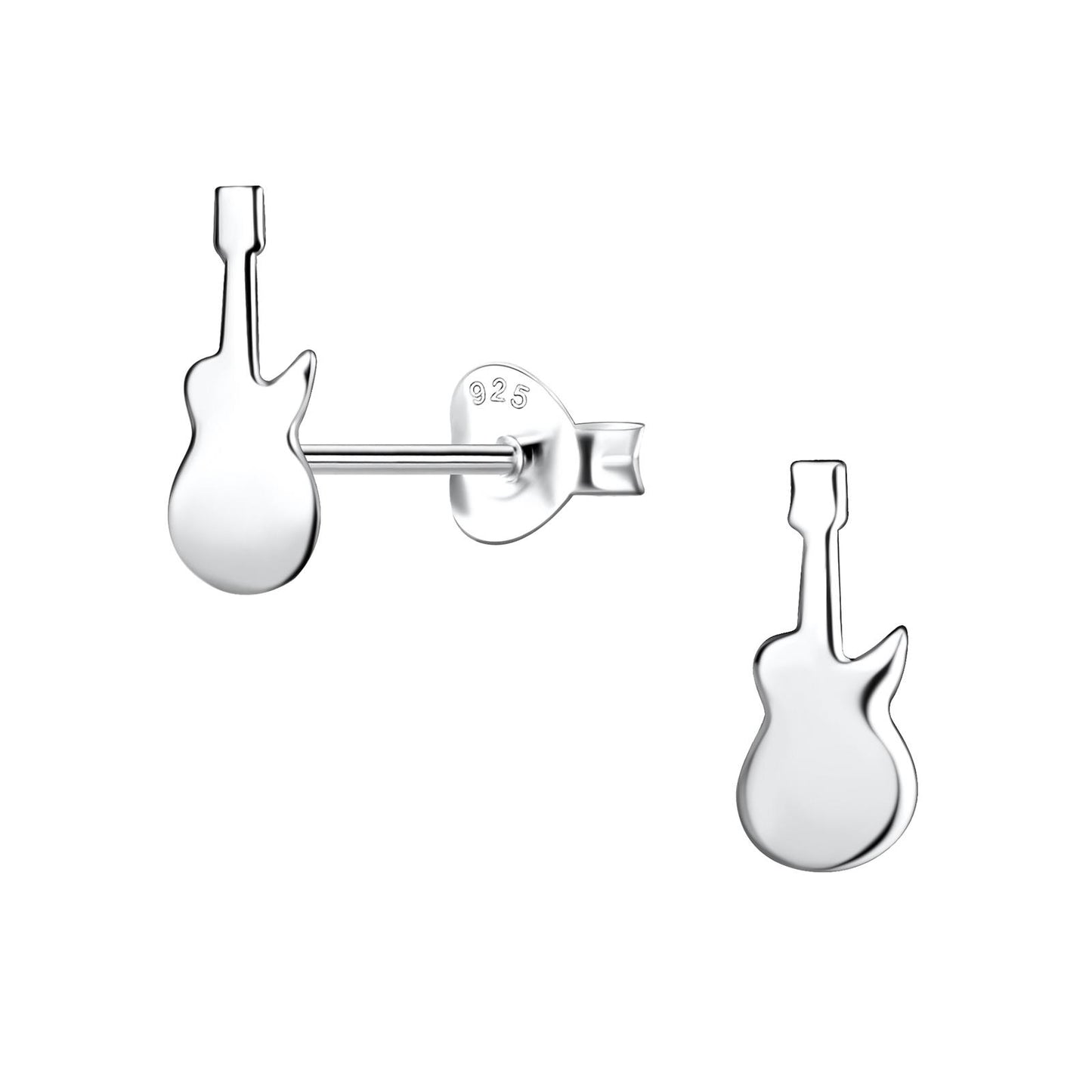 Kinder Ohrringe Gitarren aus 925 Silber