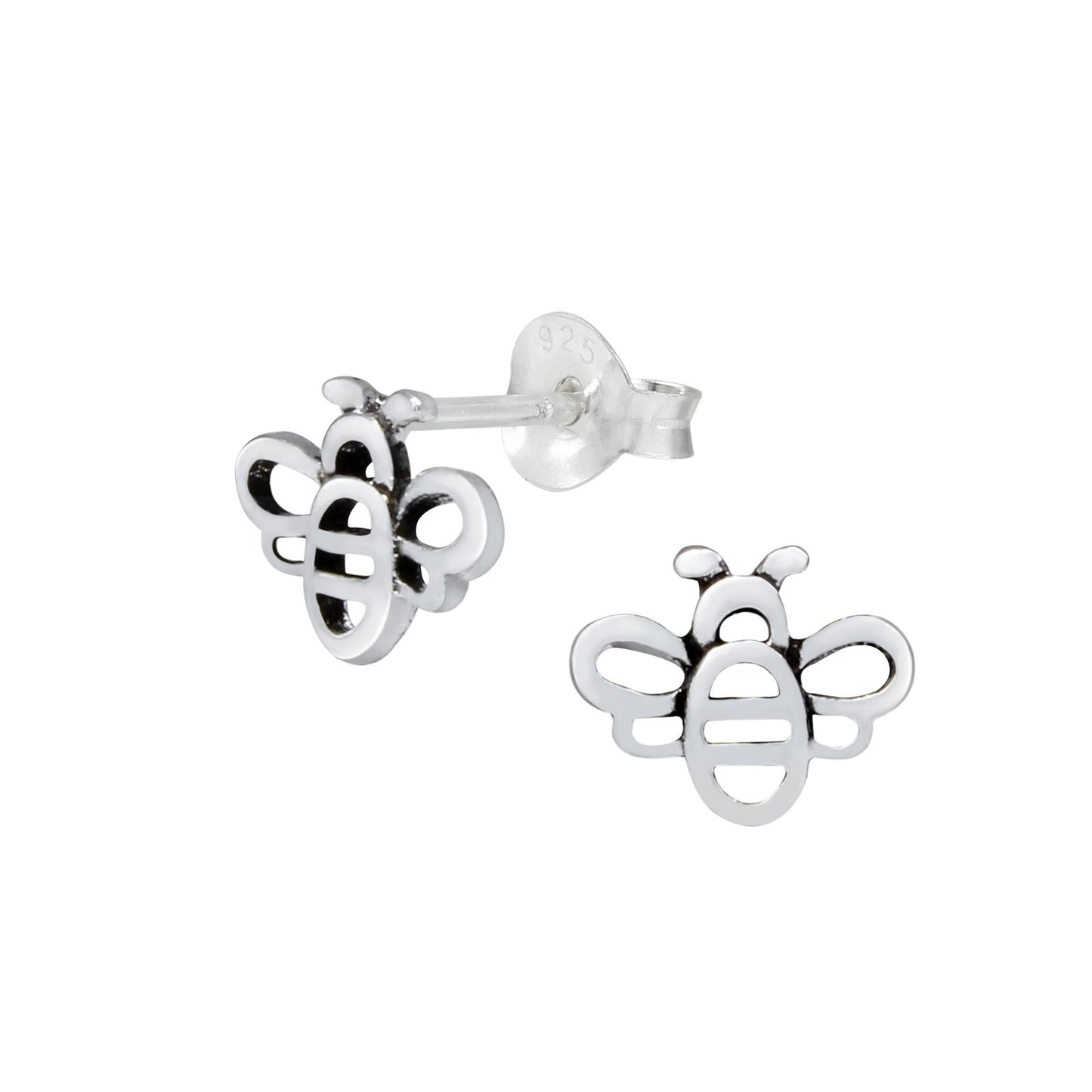 Kinder Ohrringe Bienen aus 925 Silber