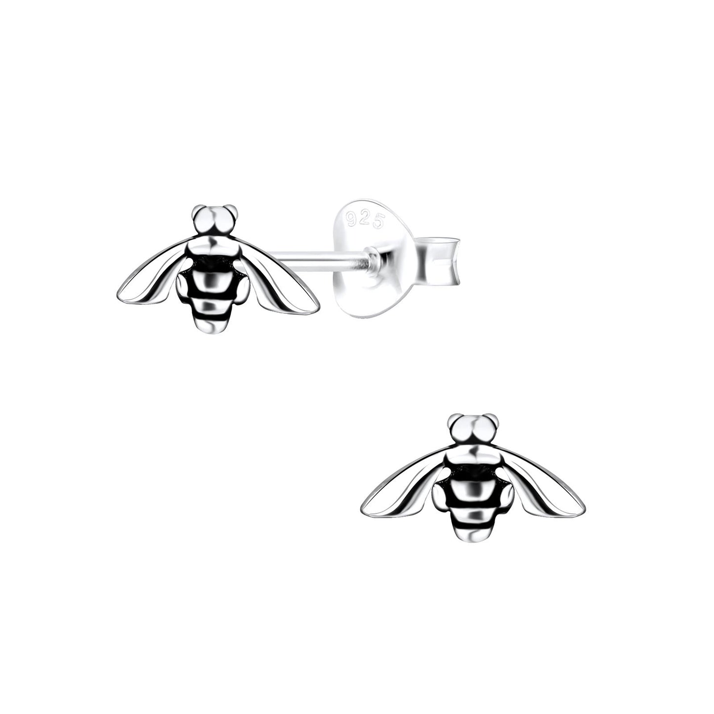 Kinder Ohrringe Bienen aus 925 Silber