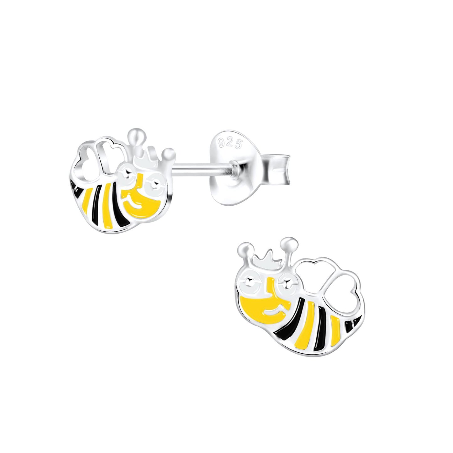 Kinder Ohrringe Bienen aus 925 Silber