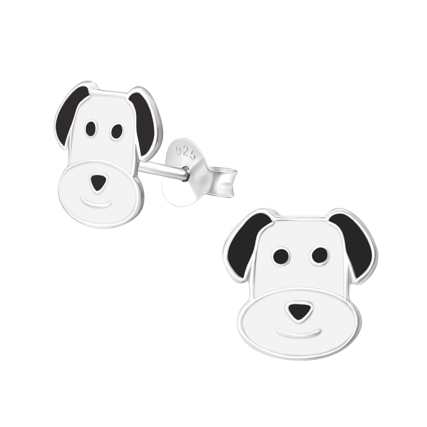 Kinder Ohrringe Hund aus 925 Silber