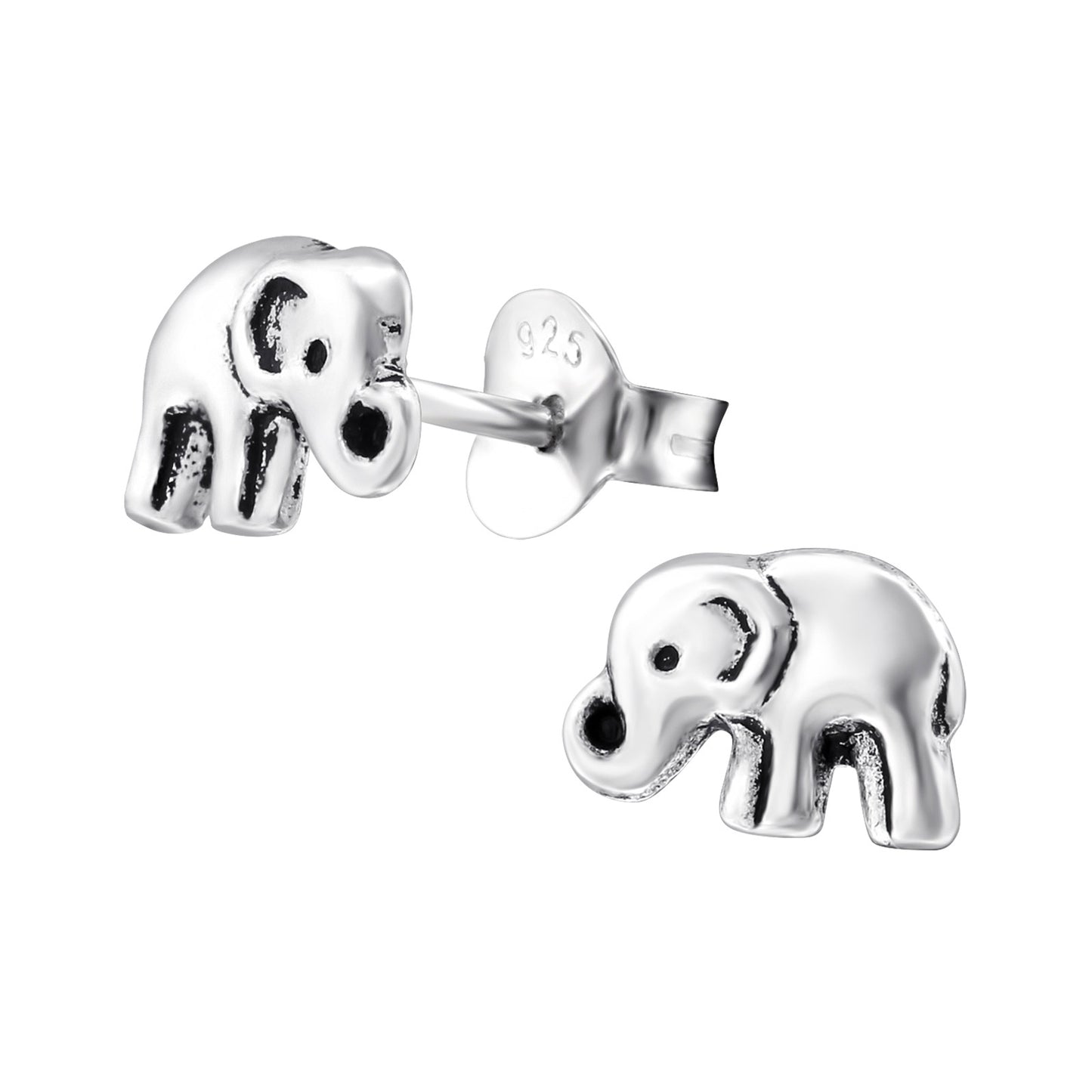 Kinder Ohrringe Elefant aus 925 Silber