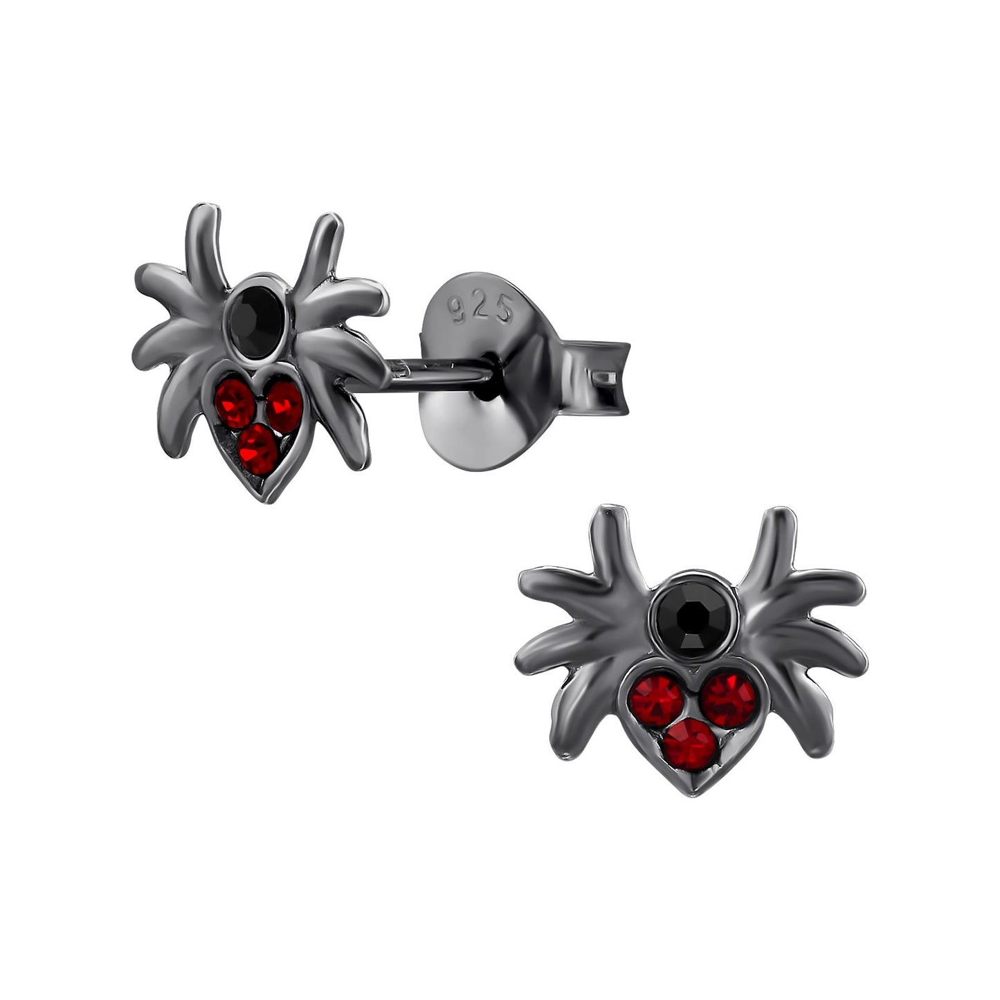 Kinder Ohrringe Spinne aus 925 Silber