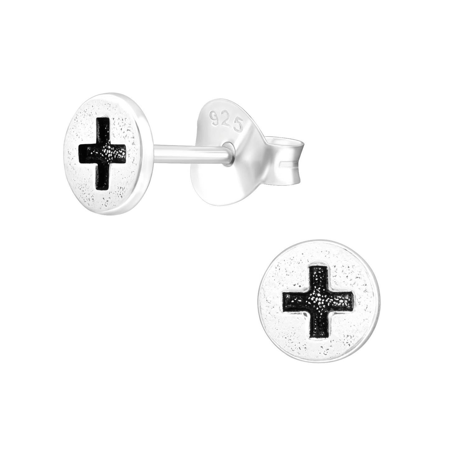 Kinder Ohrringe Schraube aus 925 Silber