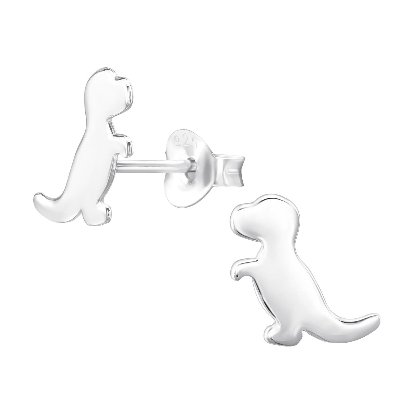 Jungen Ohrringe Dinosaurier aus 925 Silber
