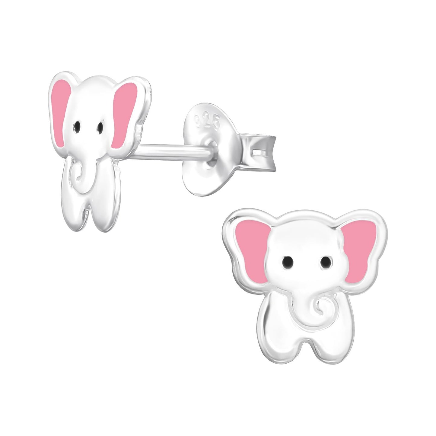 Kinder Ohrringe Elefant aus 925 Silber