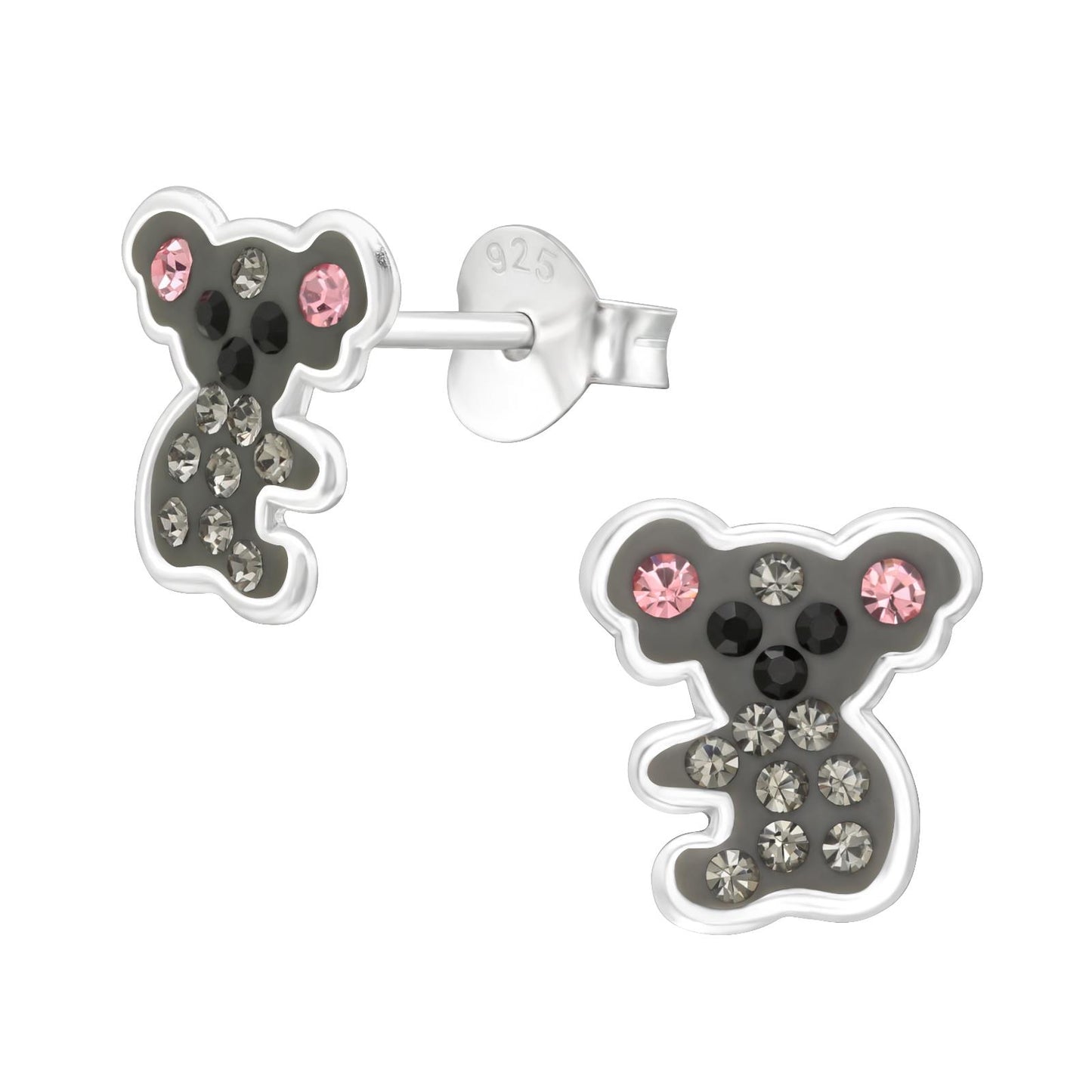 Kinder Ohrringe Koala aus 925 Silber